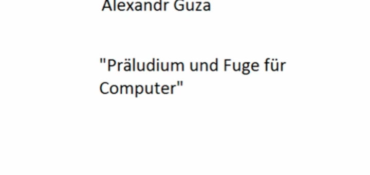Still aus: Alexandr Guza: Präludium und Fuge für Computer